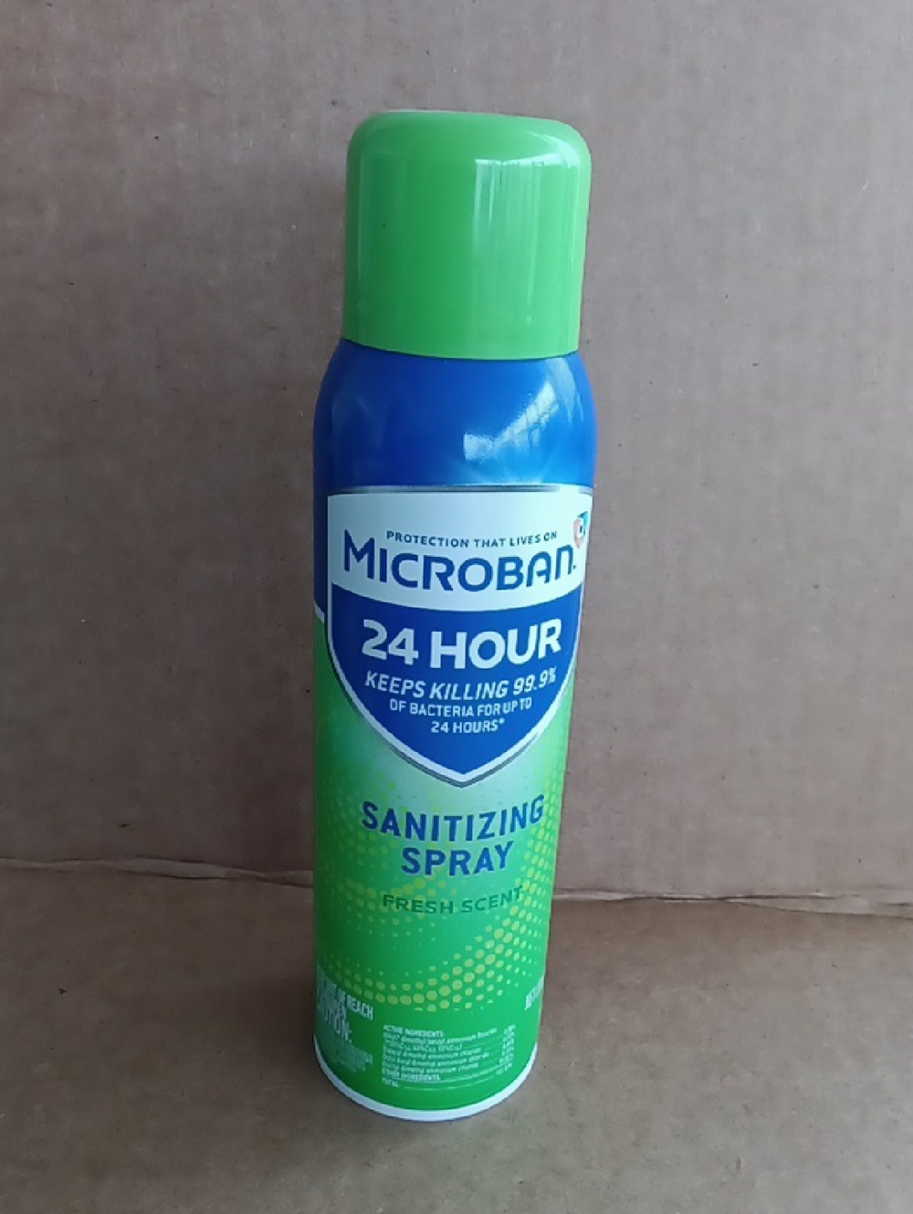 Microban 24 Hour Sanitizing Spray -Fredh Scent